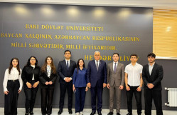BDU-da “YENİ Klubun”un növbəti layihəsi: “Ulu Öndər Heydər Əliyevin siyasi irsi və dövlətçilik baxışları”