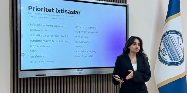 “Xaricdə təhsil” mövzusuna həsr olunmuş infosessiya keçirildi