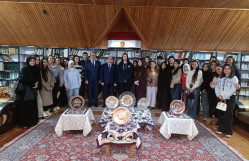 Şərqşünaslıq fakültəsinin tələbələri Misir Mədəniyyət Mərkəzində istehsalat təcrübəsi keçirlər