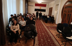 Şərqşünaslıq fakültəsinin tələbələri Misir Mədəniyyət Mərkəzində istehsalat təcrübəsi keçirlər