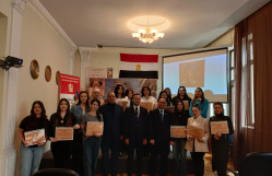 Şərqşünaslıq fakültəsinin tələbələri Misir Mədəniyyət Mərkəzində istehsalat təcrübəsi keçirlər