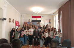 Şərqşünaslıq fakültəsinin tələbələri Misir Mədəniyyət Mərkəzində istehsalat təcrübəsi keçirlər