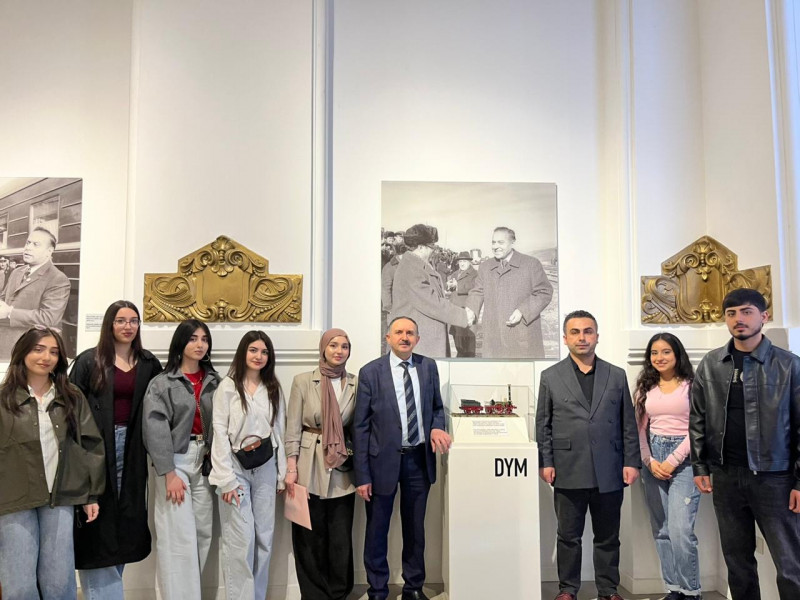 TƏLƏBƏLƏRİMİZ DƏMİRYOL MUZEYİNDƏ