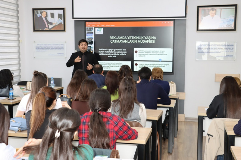 Audiovizual Şura BDU-da mediada uşaq hüquqlarının qorunmasına dair maarifləndirici təlim təşkil edib