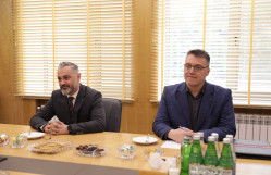 Albaniyanın Azərbaycandakı fövqəladə və səlahiyyətli səfiri Besart Kadia BDU-da olub