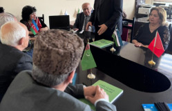 Tarix fakültəsində “I Türkoloji qurultayda qəbul olunmuş qərarlar kontekstində müasir Türk dünyasıdaxili inteqrasiya porseslərinə baxış” mövzusunda dəyirmi masa keçirilmişdir