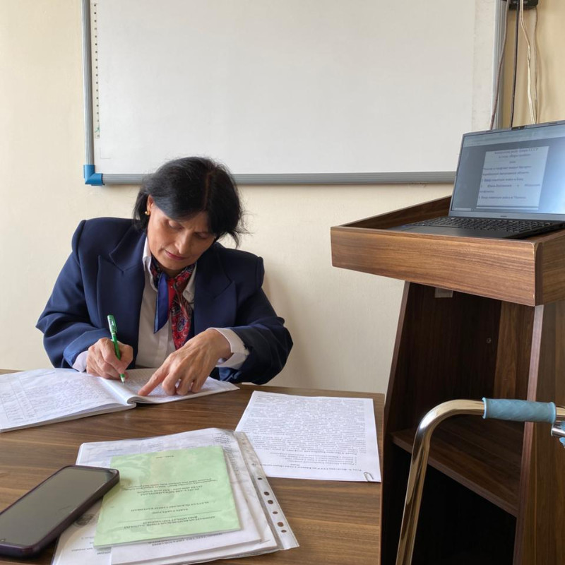 Tarix fakültəsinin Slavyan ölkələri tarixi kafedrasının dosenti, t.ü.f.d. Sitarə Mustafayevanın açıq dərsi keçirilmişdir