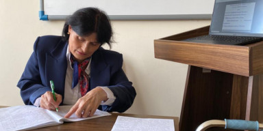 Tarix fakültəsinin Slavyan ölkələri tarixi kafedrasının dosenti, t.ü.f.d. Sitarə Mustafayevanın açıq dərsi keçirilmişdir
