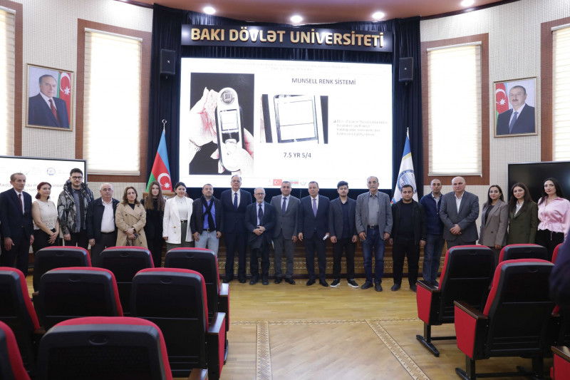 BDU-da “Arxeoloji tədqiqatlarda müasir yanaşmalar və praktiki tətbiqlər” adlı təlim-treninq keçirilib