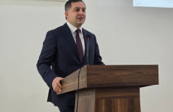 Məhkəmə-Hüquq Şurasının Aparat rəhbəri Kərəm Mansurov BDU-da ustad dərsi keçib