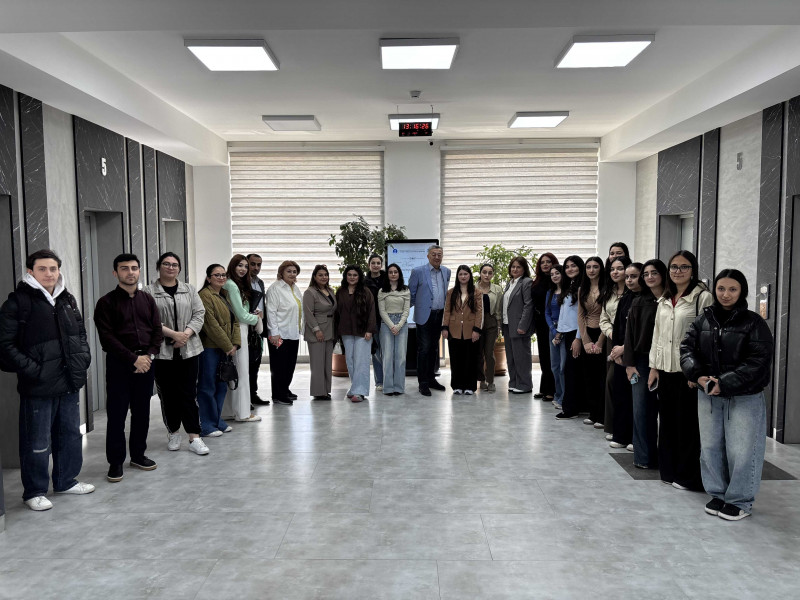 BDU-da "Professor Nəsir İmanquliyev dərsləri": Əməkdar jurnalist Elçin Şıxlı ilə görüş