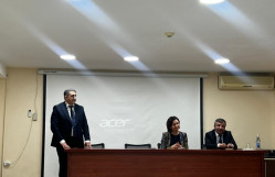 BDU-nun nəzdində "Gənc istedadlar" liseyində "Heydər Əliyev irsinin təbliği" mövzusunda tədbir