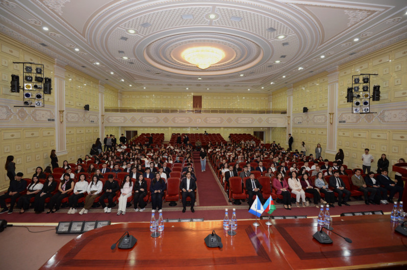 BDU-da “Gənclər sülh naminə mədəniyyətlərarası dialoqda – Bakı Forumu”nun açılış mərasimi