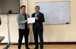 Qazaxıstanlı tələbələr BDU-nun Fizika fakültəsində praktiki hazırlıq keçiblər