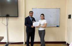Qazaxıstanlı tələbələr BDU-nun Fizika fakültəsində praktiki hazırlıq keçiblər