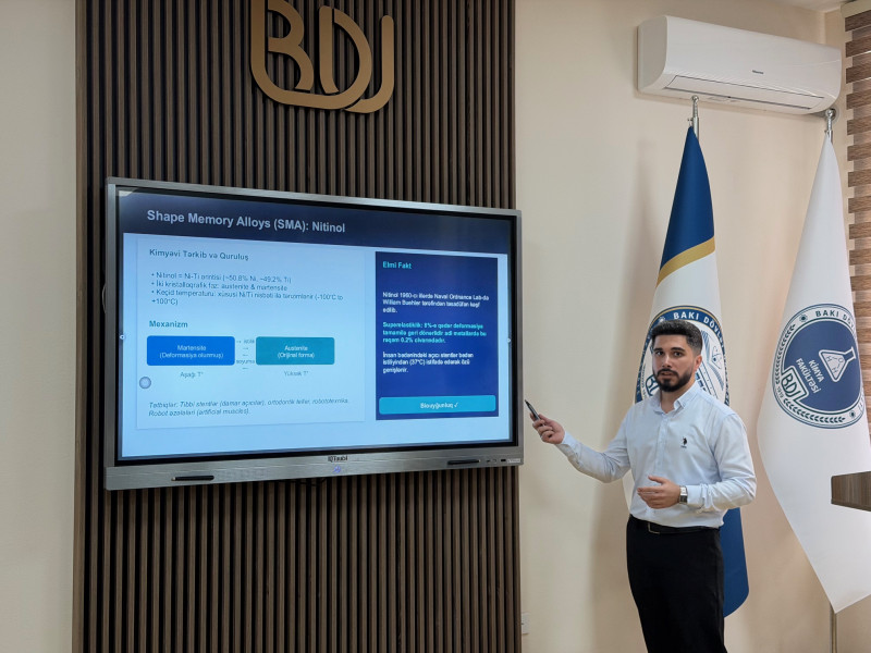 “Məzunlarla görüş” çərçivəsində elmi seminar keçirildi