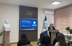 “Məzunlarla görüş” çərçivəsində elmi seminar keçirildi