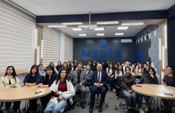 Azərbaycan İnternet Forumunun prezidenti BDU tələbələri ilə görüşüb