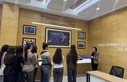 Tələbələrimiz Heydər Əliyev Muzeyində