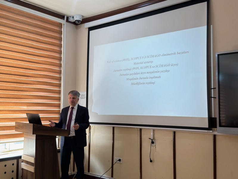 “Akademik yazı bacarıqları və araşdırma strategiyaları” adlı təlim keçirildi