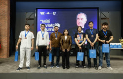BDU komandası “Milli dövlətçilik yolumuz” adlı intellektual çempionatda III yeri tutub