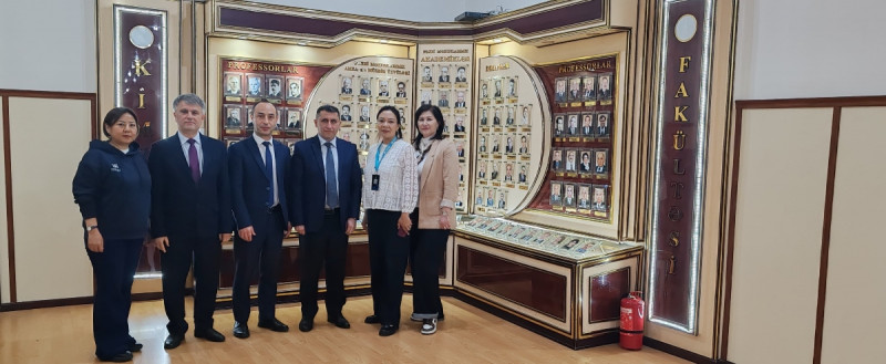 Atyrau Neft və Qaz Universitetinin nümayəndə heyəti ilə görüş keçirildi