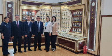 Atyrau Neft və Qaz Universitetinin nümayəndə heyəti ilə görüş keçirildi