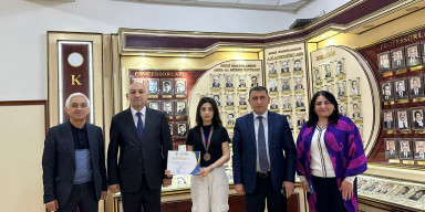 Tələbəmiz Voleybol idman növü üzrə III yerə layiq görülüb