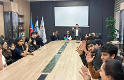 Bakı Dövlət Universitetinin Geologiya fakültəsində Tələbə Gənclər Təşkilatının (TGT) sədrinin seçilməsi ilə bağlı geniş tərkibli iclas keçirilmişdir.
