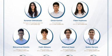 BDU-nun nəzdində “Gənc istedadlar” liseyinin şagirdlərinin RFO-da tarixi uğuru: 3 qızıl, 4 gümüş, 4 bürünc medal