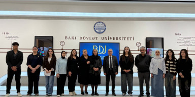 Fizika fakültəsində "Bir ad, bir tarix, bir qəhraman- Şəhid Leytenant Murad Nağıyev" adlı tədbir keçirilib