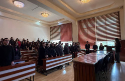 Fizika fakültəsində "Bir ad, bir tarix, bir qəhraman- Şəhid Leytenant Murad Nağıyev" adlı tədbir keçirilib
