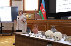 BDU-da arxeologiyada fiziki-kimyəvi analiz metodlarına dair elmi seminar