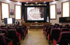 BDU-da arxeologiyada fiziki-kimyəvi analiz metodlarına dair elmi seminar