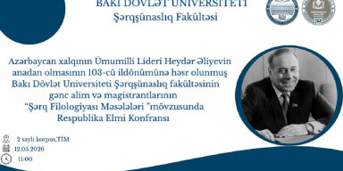 "Şərq Filologiyası Məsələləri" mövzusunda Respublika Elmi Konfransı