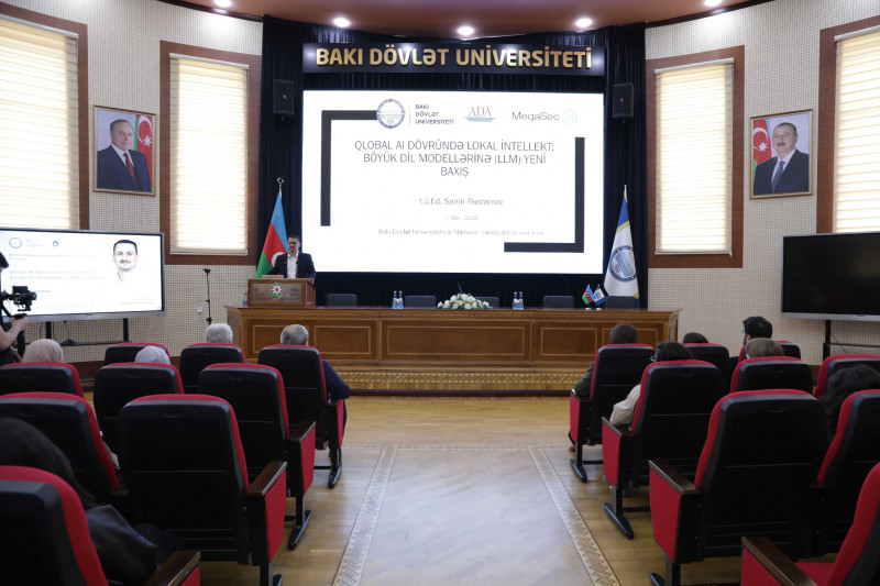 BDU Məzunlar Cəmiyyətinin növbəti seminarı - “Qlobal AI dövründə lokal intellekt: Böyük Dil Modellərinə yeni baxış”