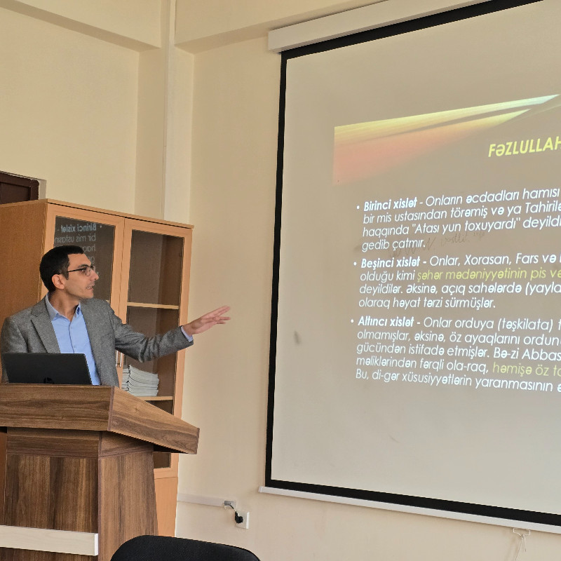 “Ağqoyunlular (Bayandurlular) zamanında Azərbaycanda etnokonfessional durum (ingilisdilli tarixşünaslıqda)” mövzusunda elmi seminar keçirilmişdir