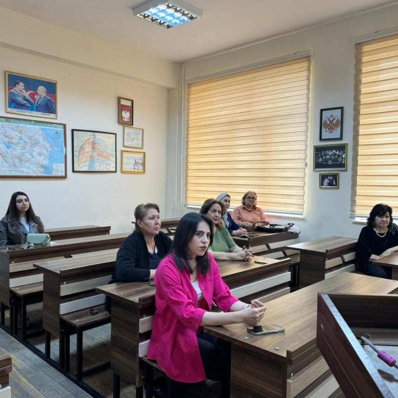 Türk xalqları tarixi kafedrasında Azərbaycan və Özbəkistanda dövlət müstəqilliyinin bərpa olunmasının 35-ci ildönümünə həsr olunmuş elmi seminar keçirilmişdir