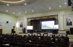 BDU-da “Risklərə Qarşı Aqrar Sığorta Çətiri” mövzusunda beynəlxalq aqrar sığorta forumu keçirilib