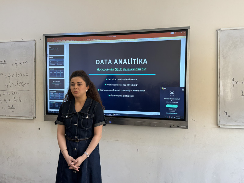 “KİBERTƏHLÜKƏSİZLİKDƏ DATA ANALİTİKANIN ROLU: TƏHLÜKƏLƏRİN AŞKARLANMASI” mövzusunda Ustad dərs keçirilmişdir