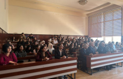 Fizika fakültəsində Ulu Öndər Heydər Əliyevə həsr olunmuş tədbir keçirilib