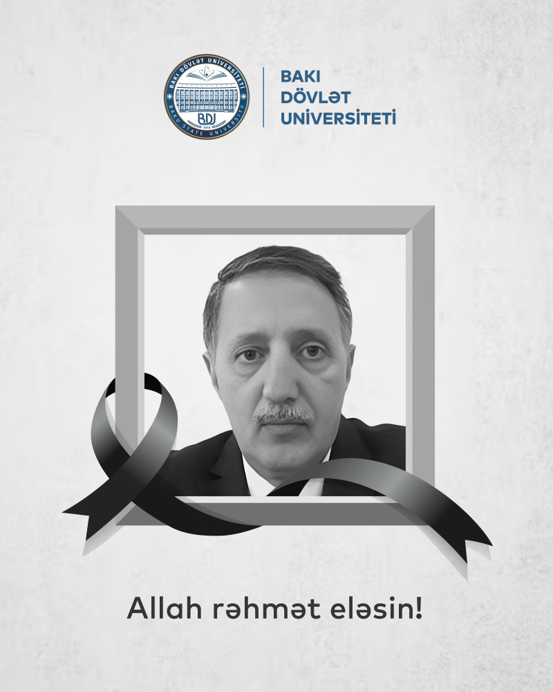 BDU-nun Fizika Problemləri Elmi-Tədqiqat İnstitutunun aparıcı elmi işçisi Qəzənfər Bayramov vəfat edib