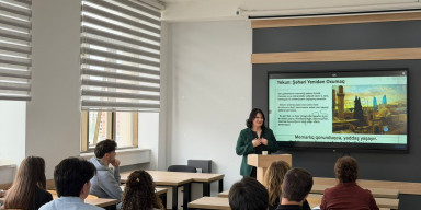 Şərqşünaslıq fakültəsində “Şəhərsalma və memarlıq ili” çərşivəsində elmi seminar keçirilib