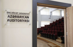 BDU-da “Azərbaycan” auditoriyası açılıb