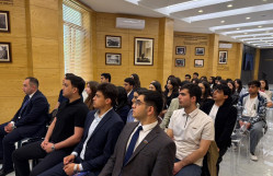 BDU tələbələri Ümummilli Lider Heydər Əliyevin dövlətçilik tariximizdəki rolu barədə məlumatlandırılıb
