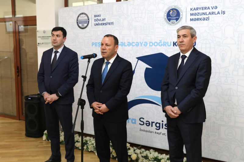 BDU-da altıncı ixtisaslaşmış Karyera Sərgisi keçirilir