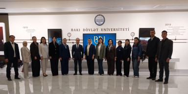 Özbəkistanın Fərqanə Dövlət Universitetinin əməkdaşları BDU-da pedaqoji təcrübə proqramında iştirak ediblər