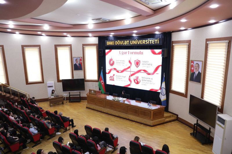 BDU-da “Məzunun izində” layihəsi çərçivəsində növbəti görüş