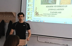 "Uşaq mətbuatının yazarları" mövzusunda açıq dərs