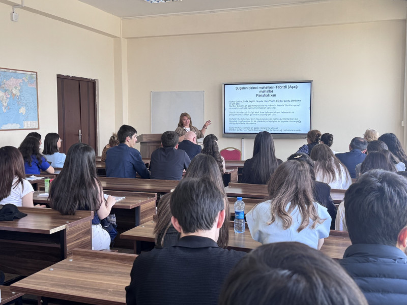 BDU-da “Şuşa şəhərinin semantikası” mövzusunda elmi seminar keçirilib